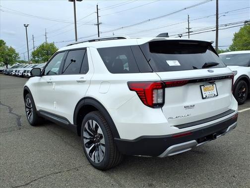 White 2026 Ford Explorer Platinum