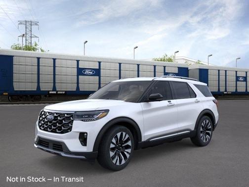 Star White 2026 Ford Explorer Platinum