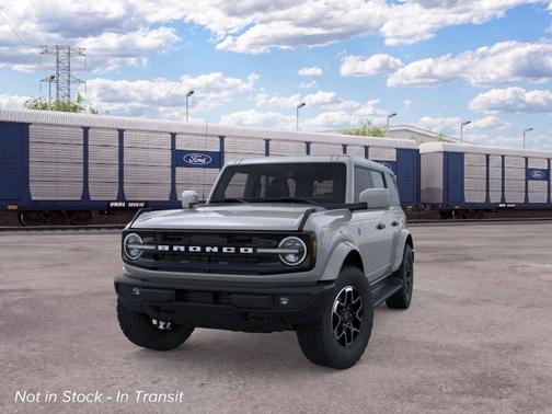 Avalanche Gray 2026 Ford Bronco Outer Banks