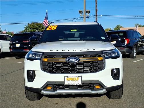 Star White 2026 Ford Explorer Tremor