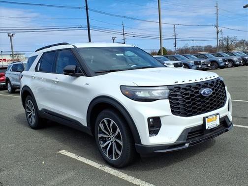 White 2026 Ford Explorer ST-Line SUV