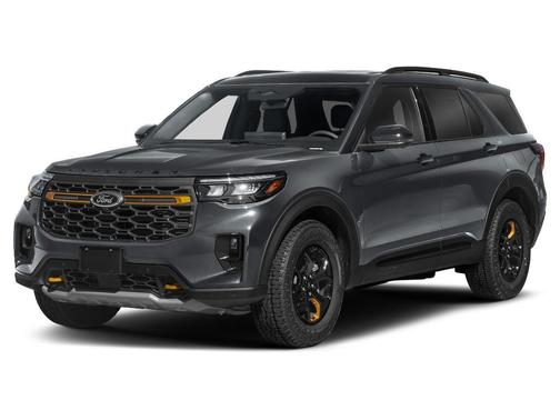 Carbonized Gray 2026 Ford Explorer Tremor
