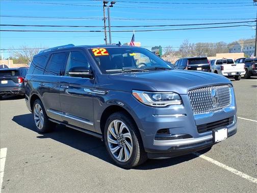 Ocean Drive Blue 2022 Lincoln Navigator Reserve