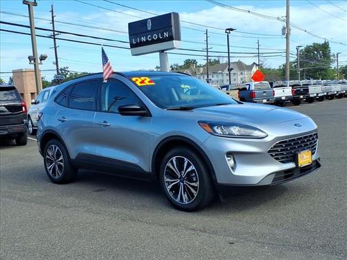 Iconic Silver Metallic 2022 Ford Escape SEL