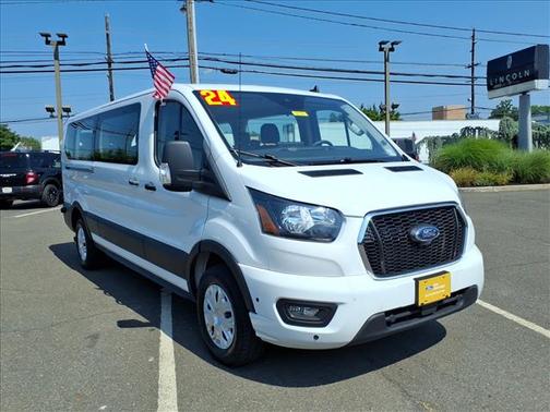 Oxford White 2024 Ford Transit-350 XLT