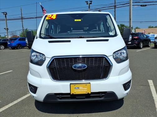 Oxford White 2024 Ford Transit-350 XLT