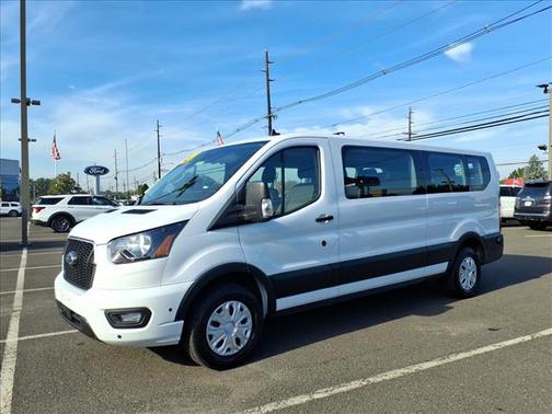 Oxford White 2024 Ford Transit-350 XLT