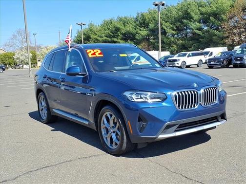 Phytonic Blue Metallic 2022 BMW X3 xDrive30i