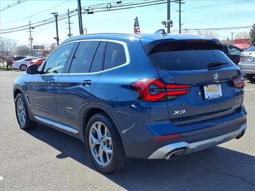Phytonic Blue Metallic 2022 BMW X3 xDrive30i