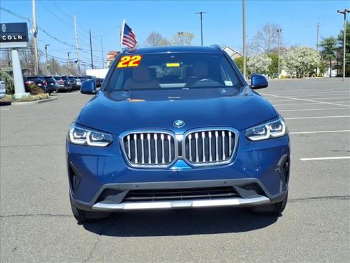 Phytonic Blue Metallic 2022 BMW X3 xDrive30i