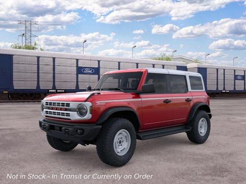 Ruby Red Metallic Tinted Clearcoat 2026 Ford Bronco Heritage Edition
