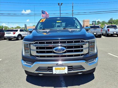 Blue 2021 Ford F-150 Lariat