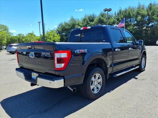Blue 2021 Ford F-150 Lariat