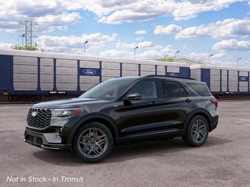 Agate Black Metallic 2027 Ford Explorer ST-Line