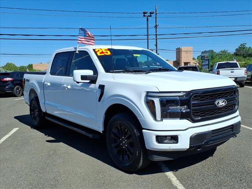 Oxford White 2025 Ford F-150 Lariat