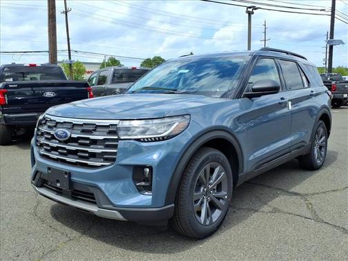 Vapor Blue 2026 Ford Explorer Active