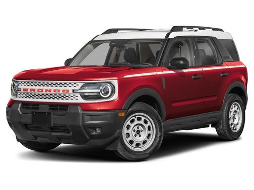 Ruby Red Metallic 2025 Ford Bronco Sport Heritage