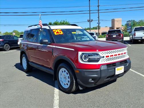 Ruby Red Metallic 2025 Ford Bronco Sport Heritage