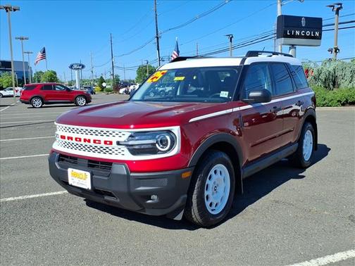 Ruby Red Metallic 2025 Ford Bronco Sport Heritage
