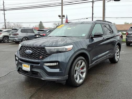 Stone Blue Metallic 2022 Ford Explorer ST