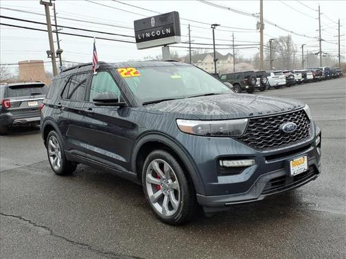 Stone Blue Metallic 2022 Ford Explorer ST