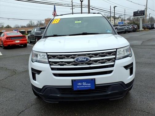 Oxford White 2018 Ford Explorer Base