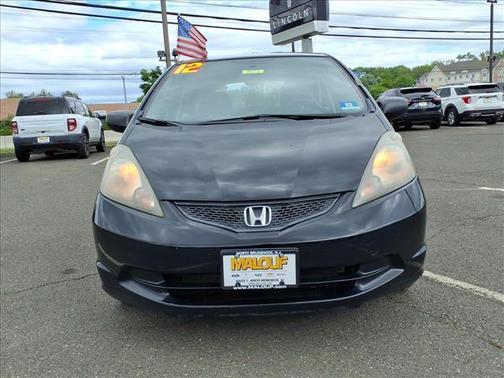 Black 2010 Honda Fit