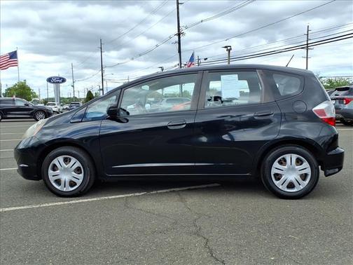 Black 2010 Honda Fit