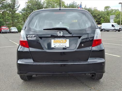 Black 2010 Honda Fit