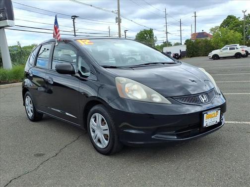 Black 2010 Honda Fit