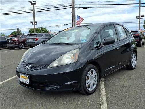 Black 2010 Honda Fit