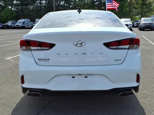 Quartz White Pearl 2018 Hyundai SONATA Sport