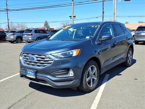 Stone Blue Metallic 2022 Ford Edge SEL