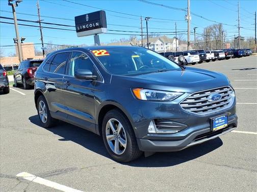 Stone Blue Metallic 2022 Ford Edge SEL