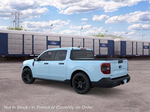 Blue 2026 Ford Maverick XLT