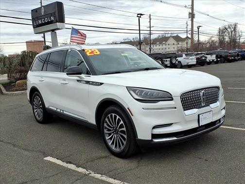 Pristine White 2023 Lincoln Aviator Standard AWD