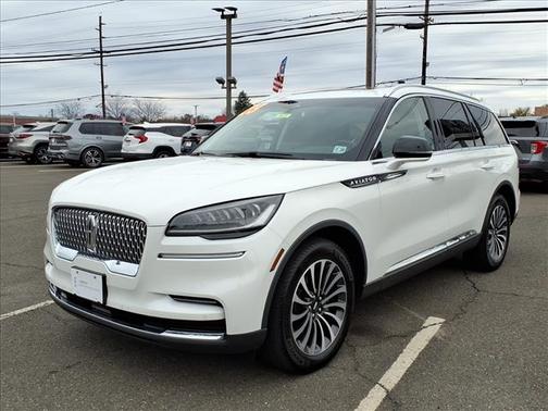 Pristine White 2023 Lincoln Aviator Standard AWD