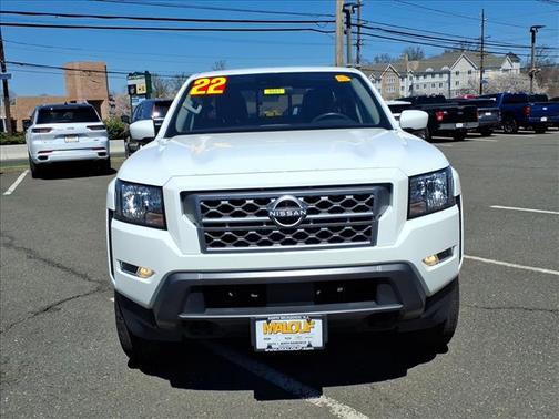 Glacier White 2022 Nissan Frontier SV