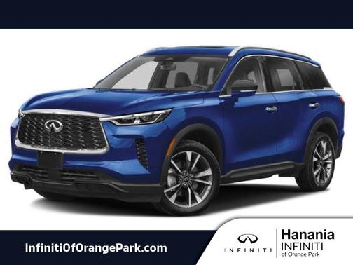 Diamond Black 2024 INFINITI QX60 LUXE
