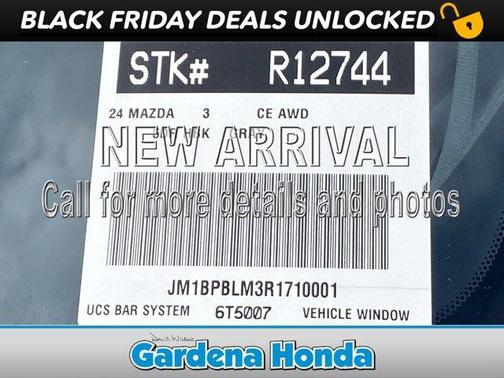 2024 Mazda Mazda3 2.5 S Carbon Edition