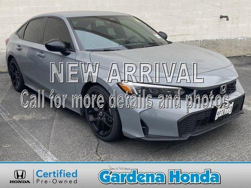 Urban Gray Pearl 2025 Honda Civic Sport