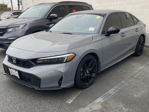 Urban Gray Pearl 2025 Honda Civic Sport