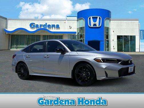 Solar Silver Metallic 2026 Honda Civic Hybrid Sport