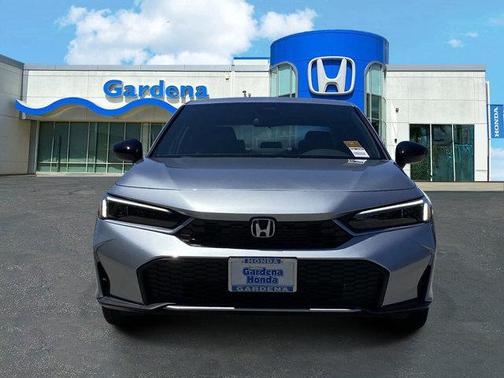 Solar Silver Metallic 2026 Honda Civic Hybrid Sport