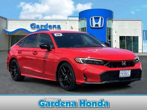 Rallye Red 2026 Honda Civic Sport