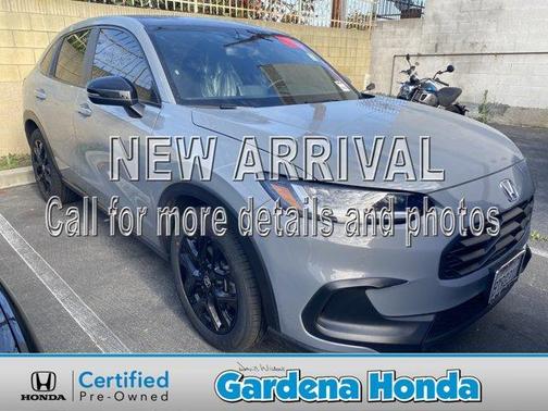 Gray 2025 Honda HR-V Sport