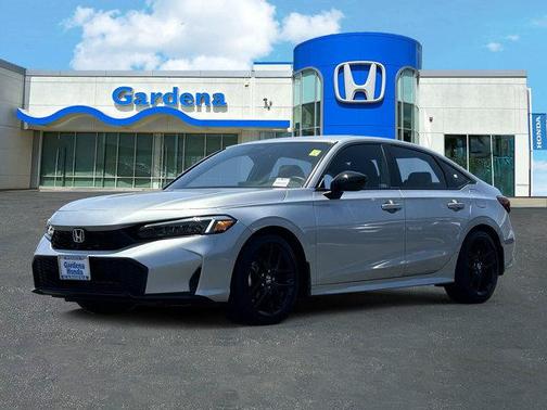 Solar Silver Metallic 2026 Honda Civic Sport