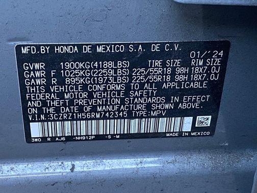 2024 Honda HR-V Sport