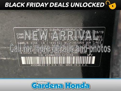 2020 Subaru Ascent Touring 7-Passenger