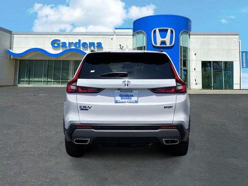 Platinum White Pearl 2026 Honda CR-V Hybrid Sport-L